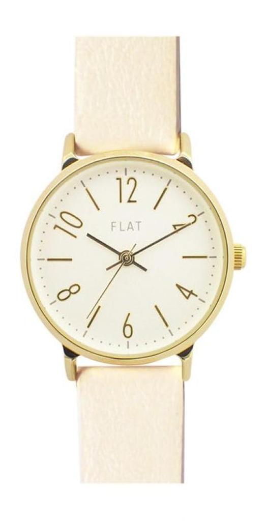 [Follow] Watch FLAT Sweatproof Belt H03519S-1 IV Women's Ivory