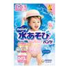 Unicharm Moony Water Play Pants Pink Big 3 Pieces Disposable Diaper Children's