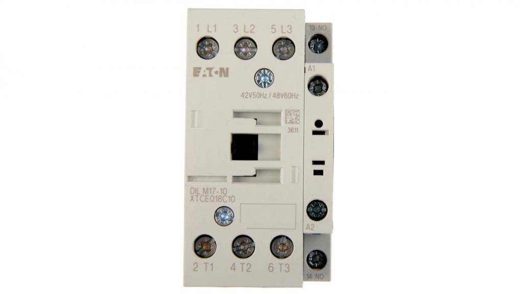 Power Contactor 17A 3P 42V Ac 1Z 0R Dilm17-10(42V50Hz,48V60Hz) 277000