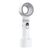 Bladeless Handheld Fan With Digital Display Digital Display Personal-Cooling Device For Adult Kids