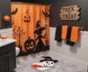Halloween Bathroom Rugs Cute Ghost Bath Mat Non-Slip Cute Spooky Soft Washable Ghost Shower Floor Mat for Home Decor