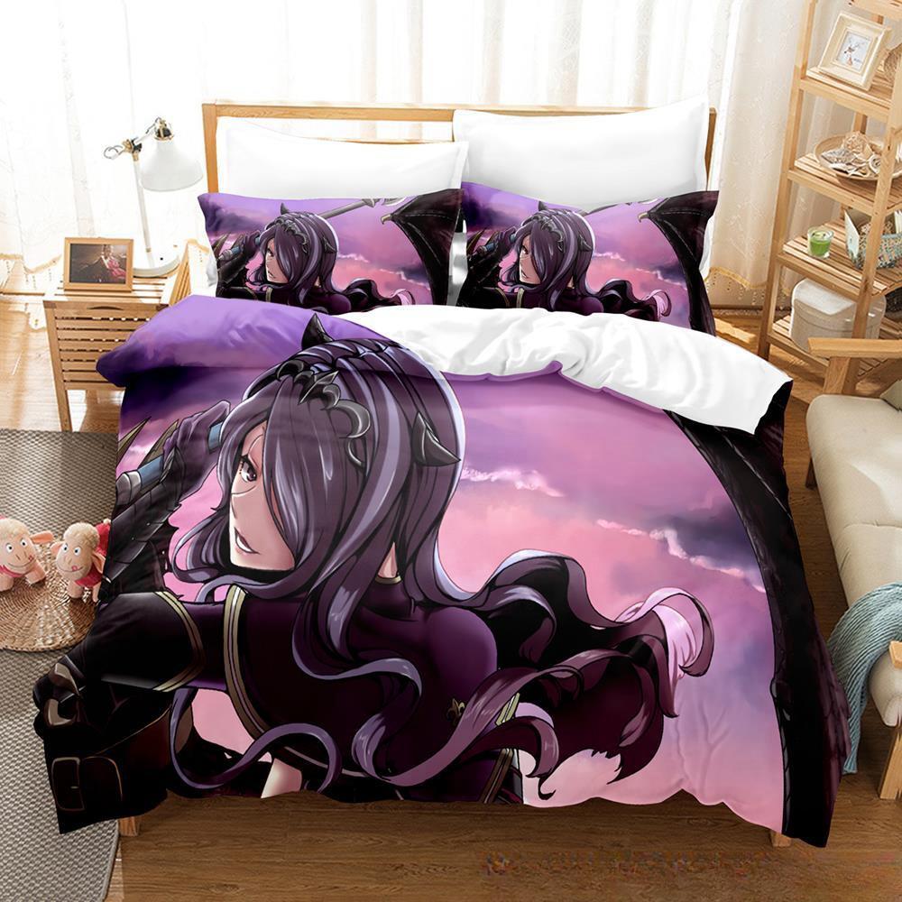 Game Fire Emblem Engage Bedding Collection Duvet Cover Comforter Bed Collection Quilt Cover Pillowcase King Queen Twin Size Boys Girls Adult