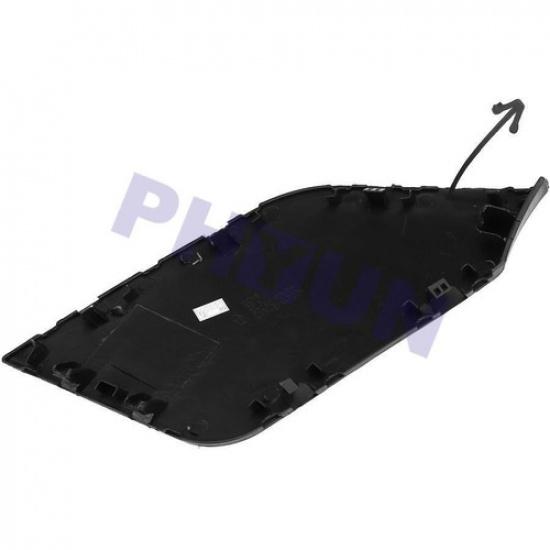 Black Front Bumper Tow Hook Eye Hole Cover Cap ert For Nissan Rogue 2017-