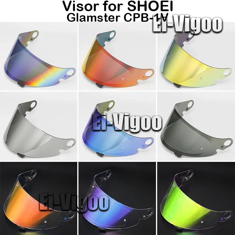 For SHOEI Glamster Motorcycle Helmet Retro Full Face Helmet Visor Anti-UV Glamster CPB-1V Casco SHOEI Motorcycle AccessoriesSpeed Sensors 6