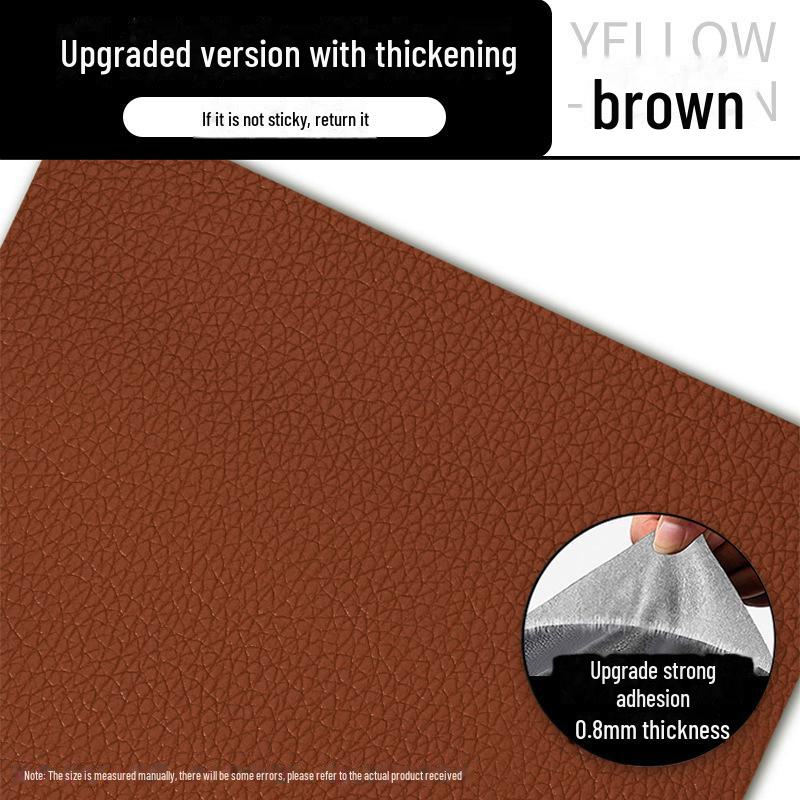 Утолщенная самоклеящаяся искусственная кожа для ремонта царапин от кошек на диванах и автомобильных сиденьях