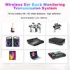 ABNR Wireless In Ear Monitor System Rechargeable Transmitter Receiver Wireless Earphone Monitor Transmission System