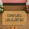 Забавный входной коврик Вернитесь с ордером Дверной коврик Деревенский Противоскользящий Напольный коврик для Дома Фермерского дома Прихожей Декорация