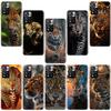 Величественный леопард Чехол для телефона Для Redmi Note 13 12 Pro Plus 14 15 Pro 5G 11 11T 11E 11S 10 Pro 10S 9 9S Чехол Прозрачный ТПУ Capa