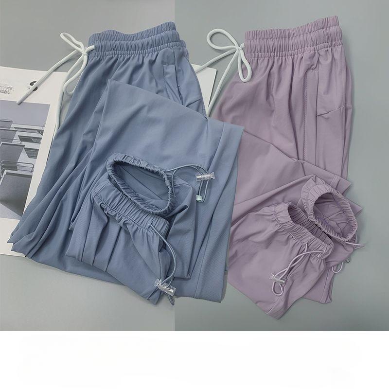 Дышащие быстросохнущие спортивные брюки для женщин, летние брюки для бега на открытом воздухе