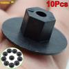 10Pcs 4mm Plastic Fastener Nut For Mercedes Benz Fender Mud Flap Splash Guard Wheel Arch Bumper Panel Retainer Clip Rivet