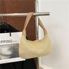New Weave Straw Bag Summer Beach Handbag Elegant Straw Shoulder Bag  for Girls