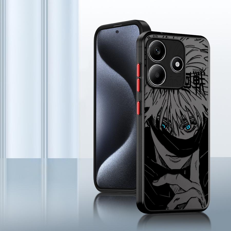 Японский Крутой Аниме Чехол Задняя Крышка Телефона для Xiaomi Redmi Note 14 A4 10 13C 12 9S 13 Pro Plus 14C 11