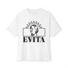 EVITA Известный Бродвейский мюзикл Логотип Унисекс Оверсайз Футболки Размер S-3XL