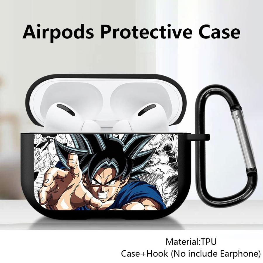 Чехол для наушников Чехол-крышка Для Airpods Pro3 3 2 1 4 Pro Pro2 Горячий Аниме Dragonballs