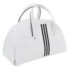 [Adidas Golf] Сумка Boston с тремя полосками IKK33 белая