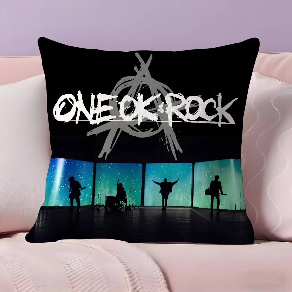 ONE OKBand O-ONE OK R-ROCK Ambitions Pillow Case Ultra Soft Skin Friendly Fabric Cloud Like Comfort & Concealed Zipper