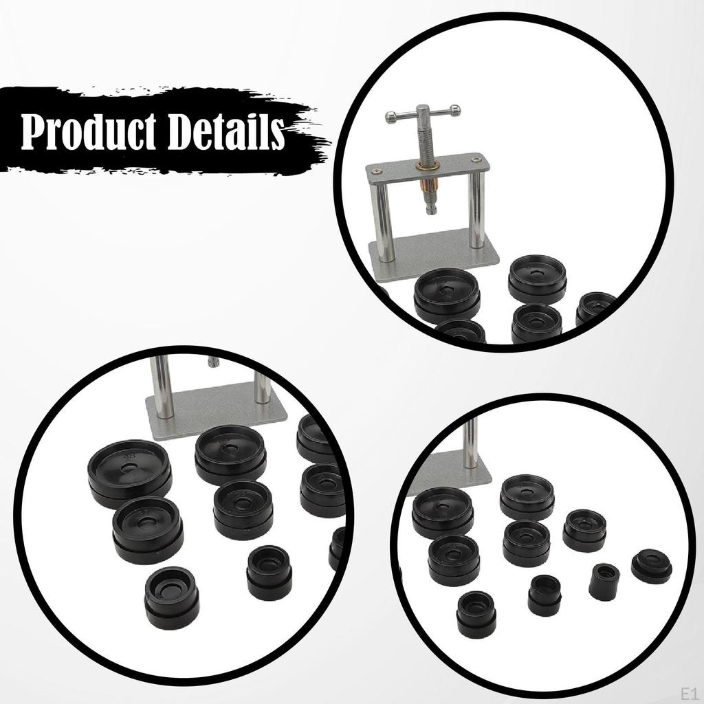 Закрыватель задней крышки часов, Набор инструментов для пресса для часов, Профессиональный набор для ремонта различных видов часов