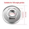 Прочная прижимная пластина угловой шлифовальной машины Прочная шестигранная гайка прижимная пластина угловой шлифовальной машины
