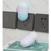 Energy Saving Night Light Plug-in LED Feeding Socket Lamp Indoor Lighting Bedroom Night Bedside Lamp EU Plug Two-color