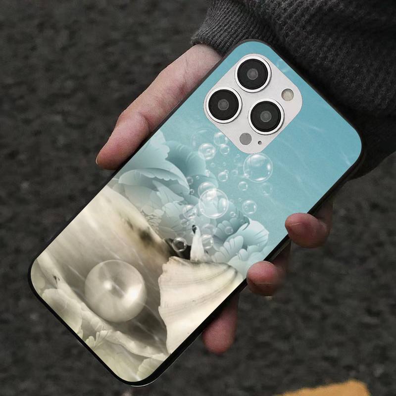 Чехол для телефона Seaside Shells для iPhone 7 8 Plus X Xr Xs 11 12 13 Se2020 Mini Mobile iPhone 14 Pro Max