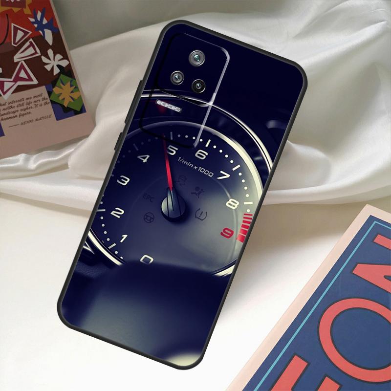 Автомобильный приборный щиток Funda для POCO M6 Pro X3 X4 X5 X6 M5s F3 F5 Xiaomi 13T Pro 12T 11T 12 13 Lite 14 Ultra Case