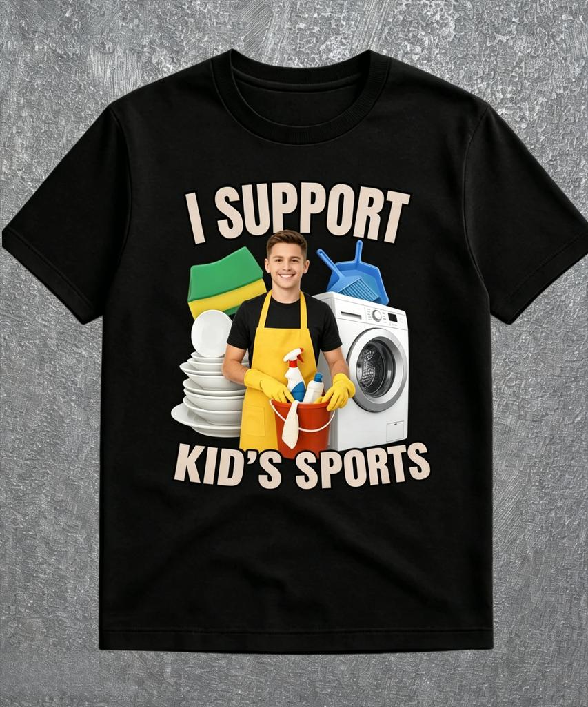 Summer Boys Girls I Support Kids SportsT Shirt Kids Baby Youth Unisex Unisex Tee Top Humor Novelty Streetwear Casual Trend Oversize