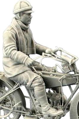 Copper State Models 1/35 Немецкий солдат-связист, сидящий, смоляной набор COPF35057