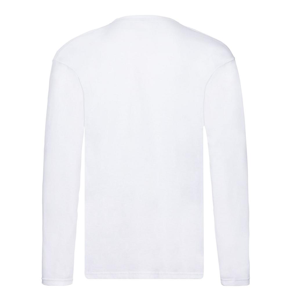 Fruit of the Loom Unisex Adult Original Plain Long-Sleeved T-Shirt