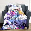 Customizable KPop Demon Hunters41 Throw Blanket – Personalized Name, All-Season Cozy Snug Blanket, Machine Washable, Personalized Blanket