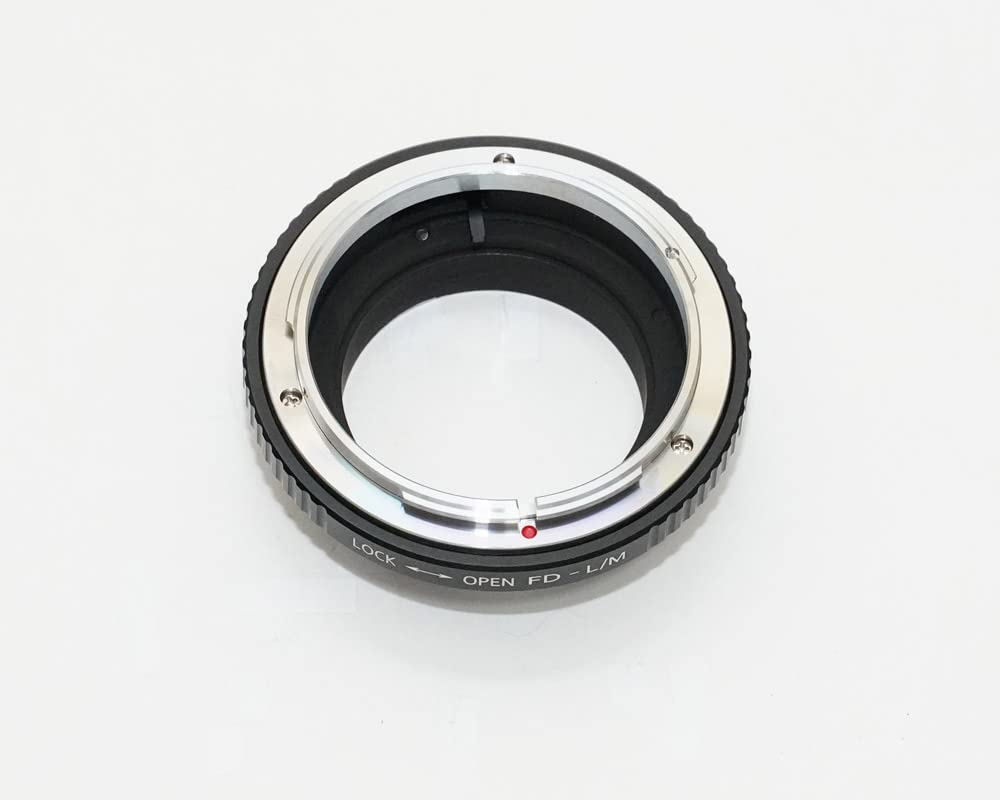 Canon FD Leica M Mount Adapter with Lens Cloth K&F Lens-L/M fd-lm (KFLM)