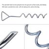 Portable Trampoline Stakes Heavy Duty Ground Anchors Tie Down Spirals Ground Anchors Stakes for Trampolines Tents Swing