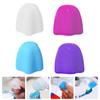 4pcs Magic Colorful Toothpaste Cap Self Closing Toothpaste Squeezer Dispenser Hygiene No Mess No Waste Bathroom Accessories