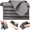5Pcs Microfiber Magic Cleaning Cloth Glass Wiping Rags No Trace Cleaning Dish Cloth Tableware