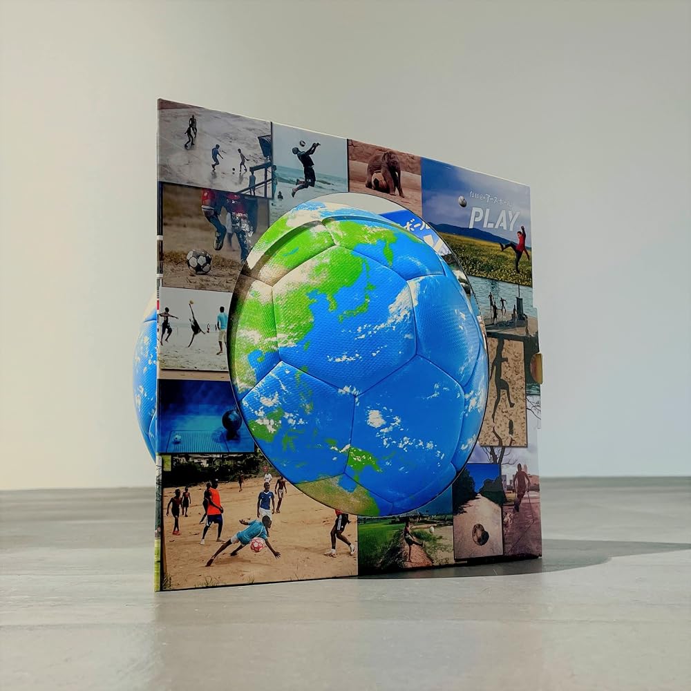 Hobonichi Earth Ball PLAY футбольный мяч тип earth ball. Это глобус, на котором вы можете увидеть Зем...
