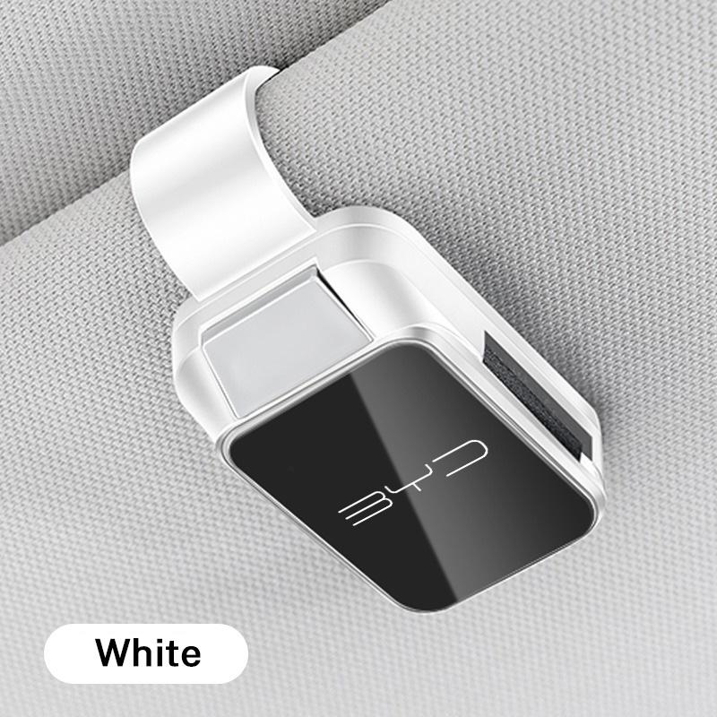 BMF1 Car Sun Visor Glasses Clip Interior Magnetic Eyeglasses Storage Holder For BYD Tang Han EV Yuan Song PRO Qin DMI Dolphin Seagull