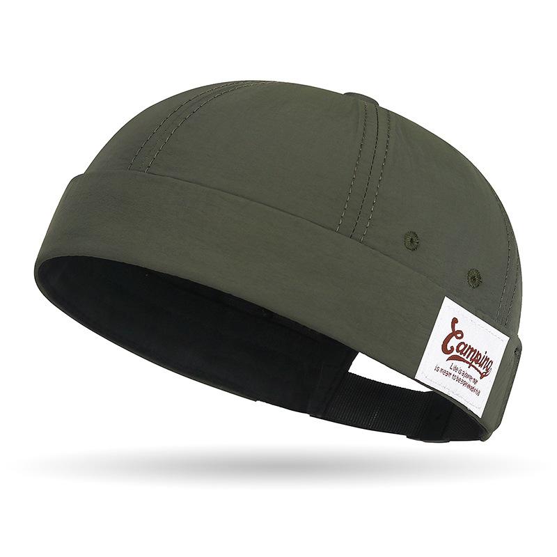 Быстросохнущие Дышащие Шапки Лендлорда, Модные Шляпы Дыня с Полями для Пар, и Стильные Хип-хоп Шляпы Тан