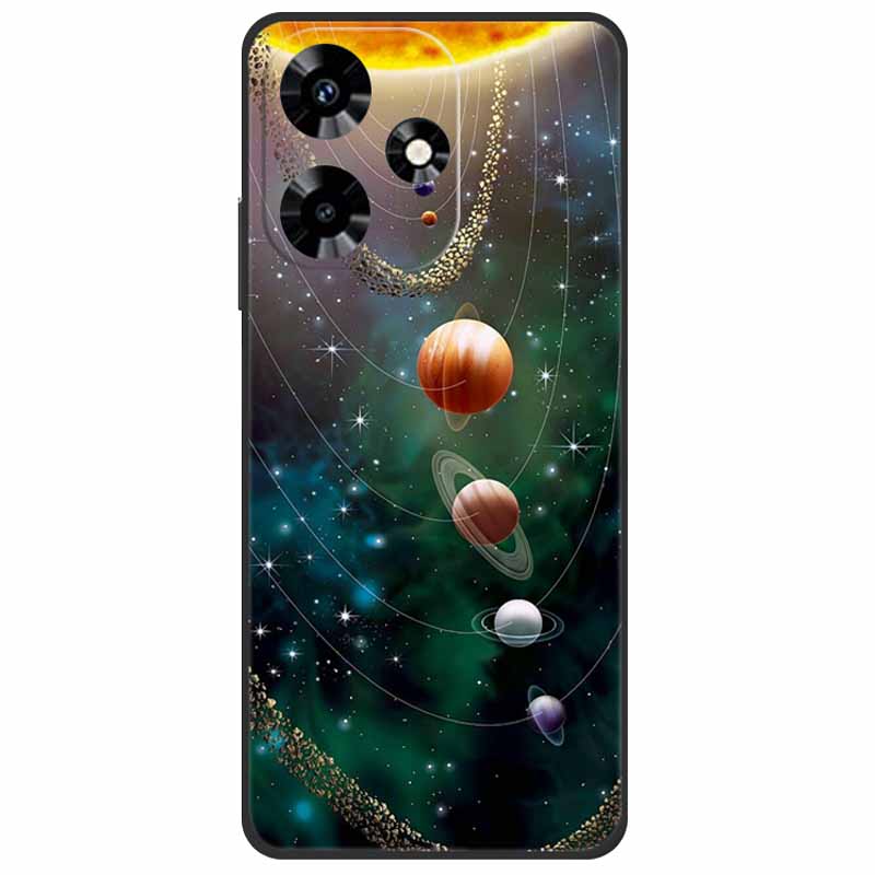 Для Infinix Hot 30i NFC Чехол X669D Силиконовый Волк Лев TPU Мягкий Fundas Для Infinix Hot 30i X669C Hot30i 2023 Защитный Черный Capa