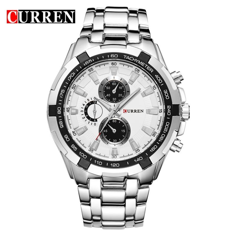 CURREN Brand Luxury Watches Men Sports Business Casual Quartz Wrist Watches Military Wristwatch Waterproof 8023