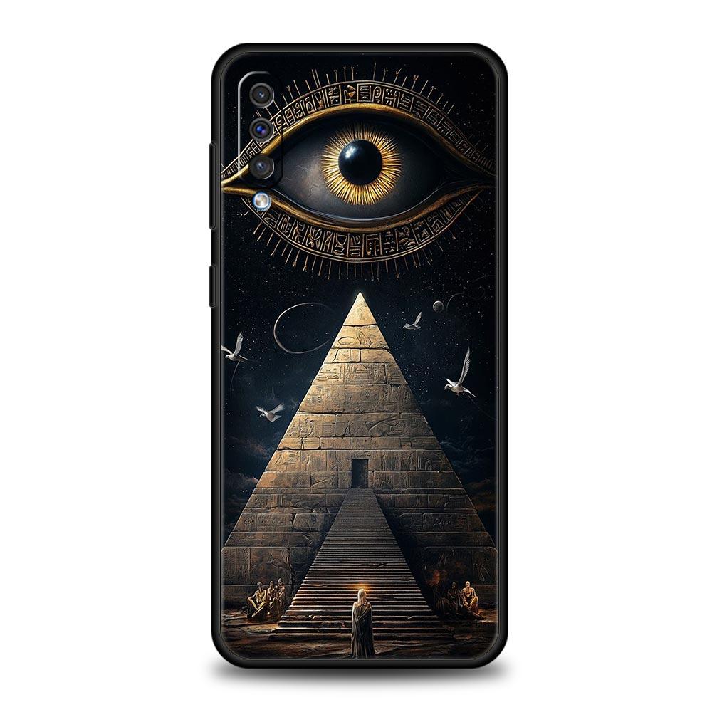 Древний Египет Египетский Бог Чехол Для Samsung A56 A36 A26 A24 A12 A14 A16 A50 A70 A20E A22 A40 A34 A54 A42 A52 5G A04s A06 Чехол