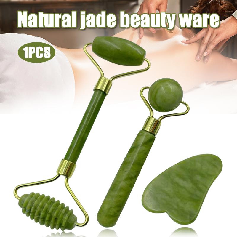 Jade Stone Massager for Eye Face Neck Lifting Slim Relaxing Facial Massager Tools