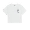 New MLB New York Yankees Regular T Shirt Women's White 3FTSB5153-50WHS
