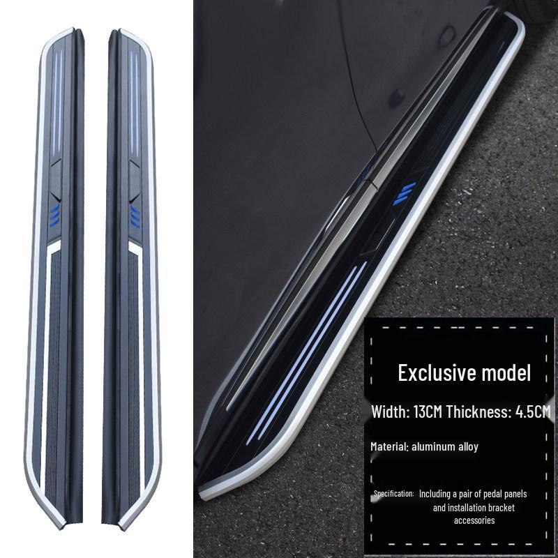 Совместимые алюминиевые боковые пороги для Li Auto ONE/L6/L7/L8/L9