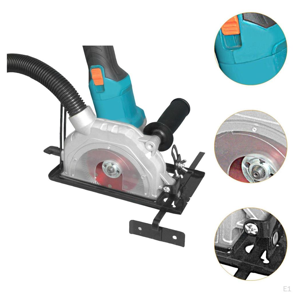 Angle Grinder Support Aluminum Alloy Stable 45Degree Adjustable Cutting Bracket