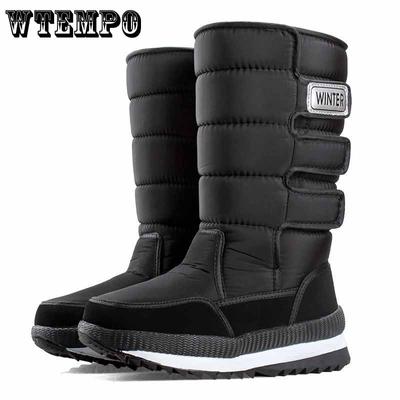 Зимние сапоги, плюшевые теплые ботильоны для женщин, зимняя обувь, непромокаемые ботинки, женская зимняя обувь, ботильоны