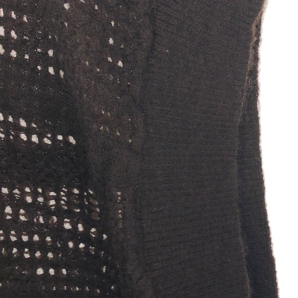 08sircus Mohair Blend Mesh Knit vest Brown Women Used