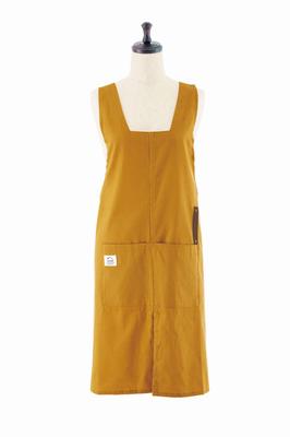 ResoTrading Улыбающийся Люпин Фартук Желтый Домашняя работа Уход за детьми Уборка Защита от пятен Готовка Милый Стильный Цветочный узор Женский