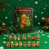 Yousheng Gingerbread Cookies Advent Calendar 2025 24 Days Christmas Countdown with Mini Ornaments Set Holiday Gift for Kids And Family