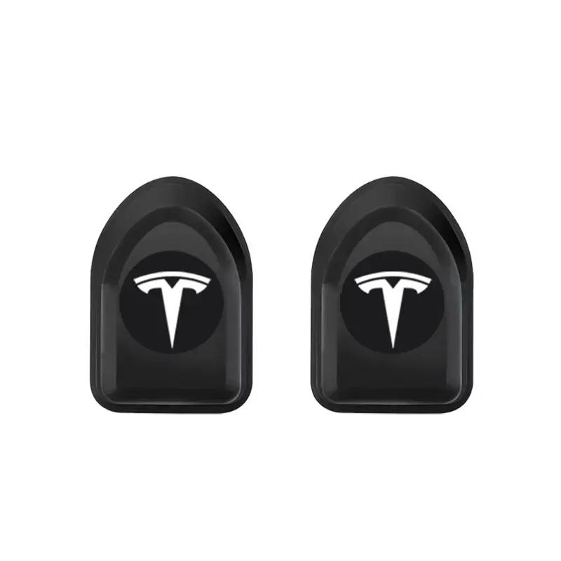 Автомобильная наклейка Аксессуары для автомобиля Tesla Логотип-эмблема на брелок автомобиля Наклейки для декора Декали для Tesla Model 3 Roadster Model S Model