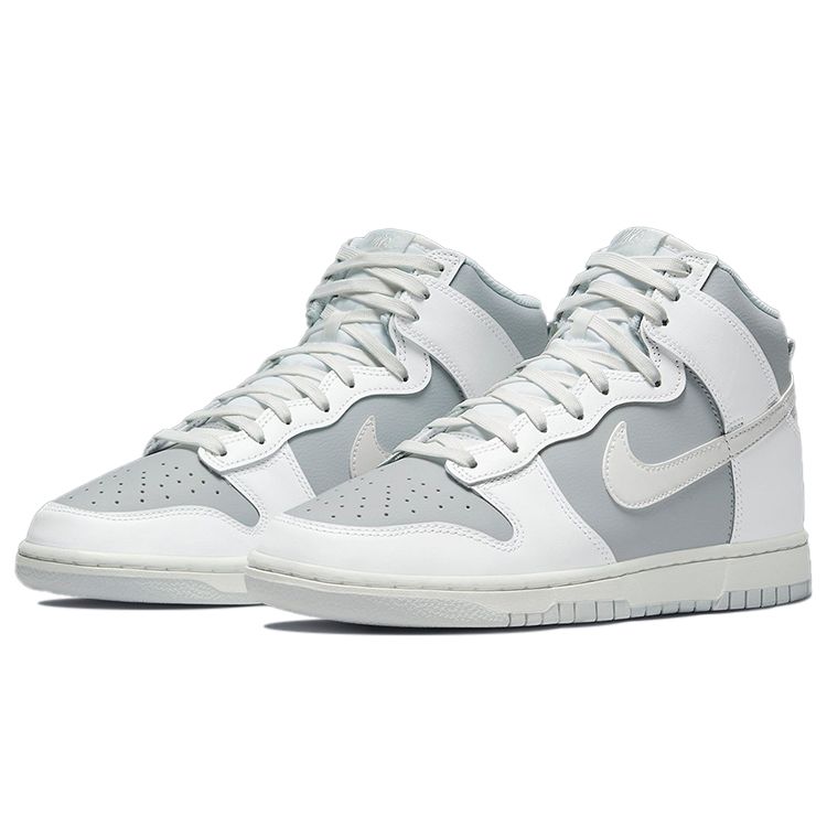 Nike Dunk High White Pure Platinum Men Sneakers Summit-White DJ6189-100