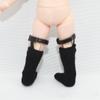 2 Styles Doll Clothes Socks DIY Doll Cotton Socks Medium Length Stockings  1/12 BJD Doll/OB11 Doll